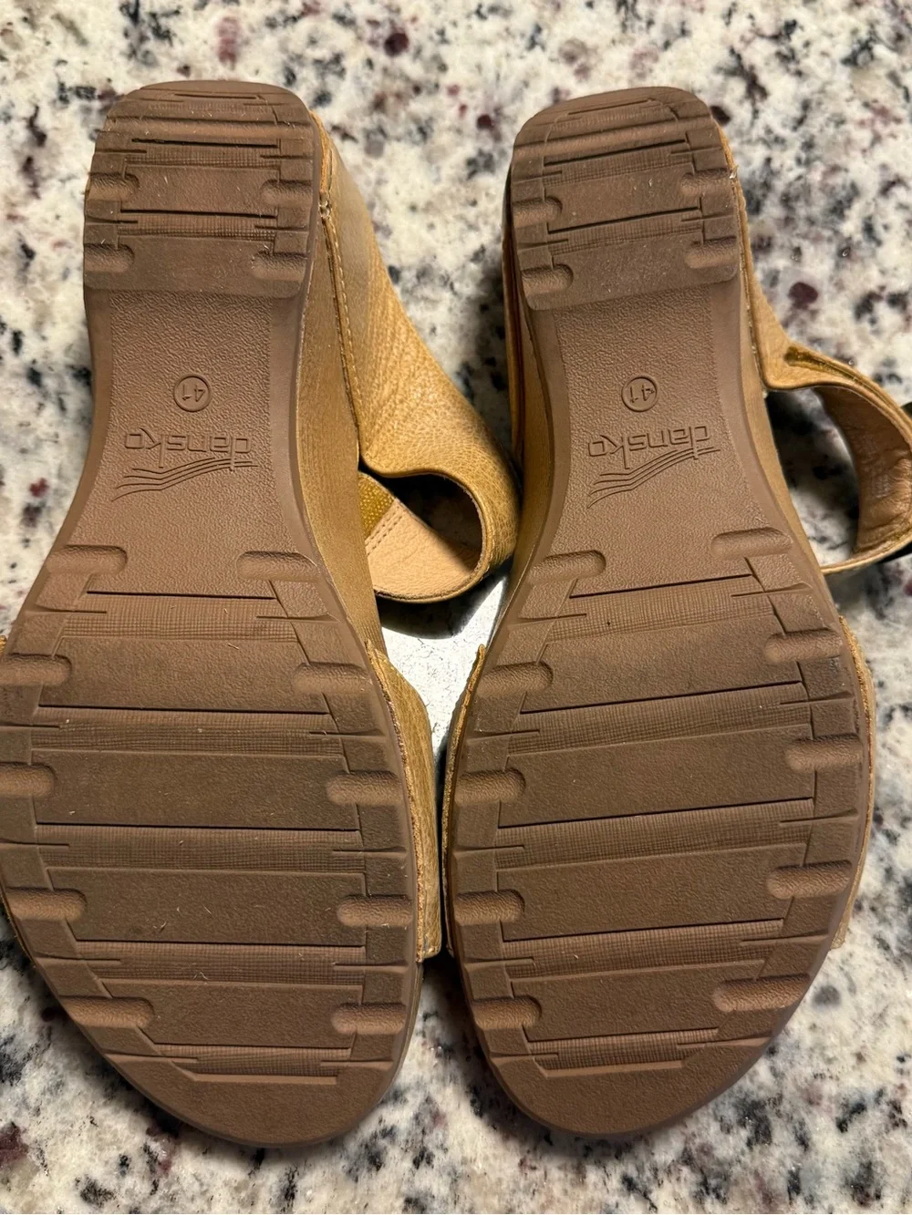 Dansko Tanya Leather Slide Sandals - Women’s 41